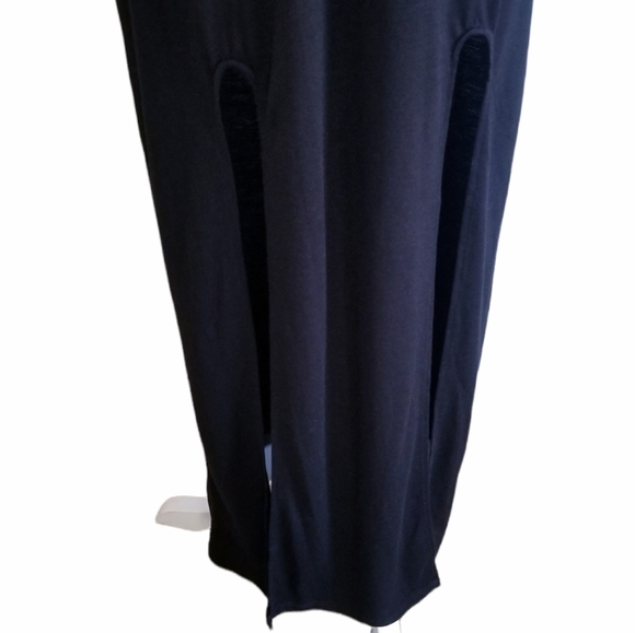 NEW Black Maxi Dress with Front Slits NWOT Size M - Picture 10 of 15